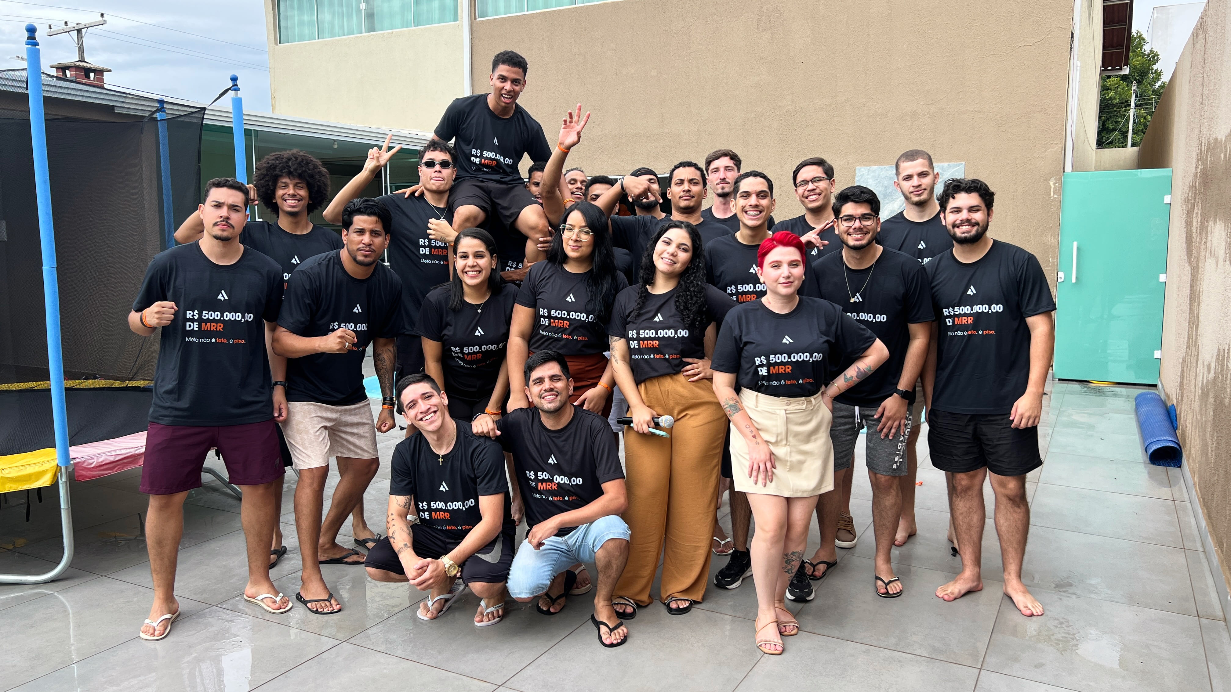 Equipe completa da S4FE COMPANY reunida