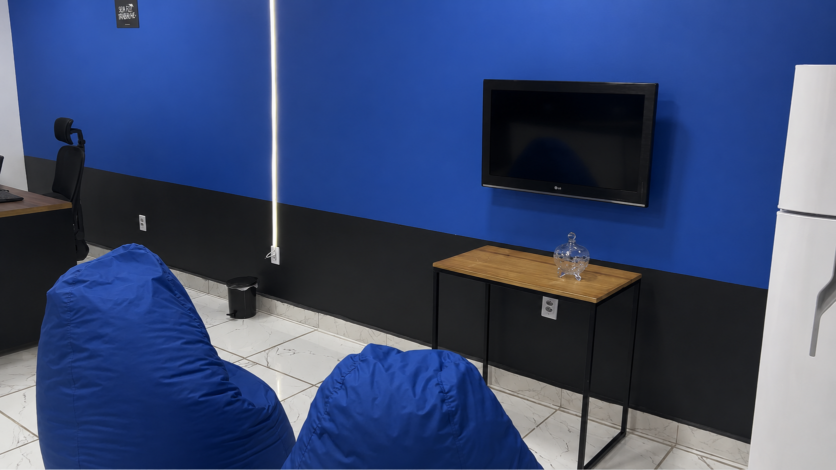 Ambiente de trabalho colaborativo da S4FE COMPANY